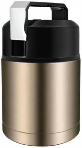 28oz Soup Thermos, Stainless Steel Thermos for Hot Food, Wide Mouth Food Thermos Jar, Insulated Lunch Container Leak Proof Vacuum Thermal Flask(gold)