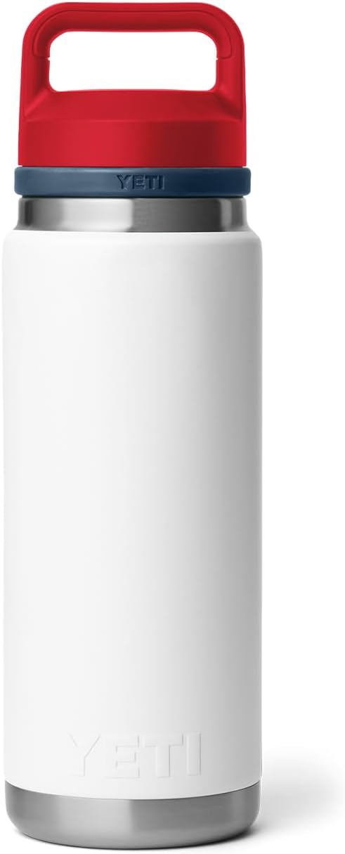 YETI Rambler 26 oz Bottle, Vacuum Insulated, Leakproof, Stainless Steel with Chug Cap