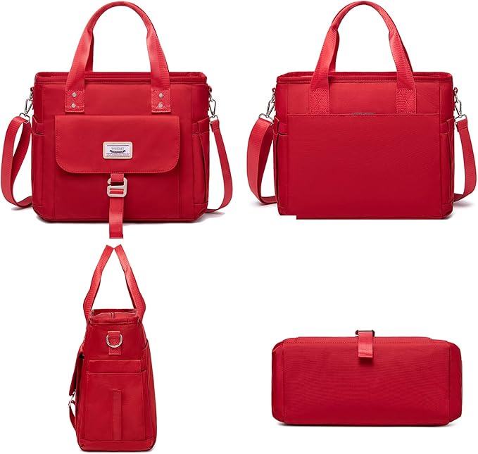 Weitars Insulated Lunch Bag for Women,Leak Proof Lunch Box for Work,Extra Large Lunch Tote Bag With Removable Shoulder Strap with Side Pockets,Reusable Lunch Cooler Bag For Picnic Hiking