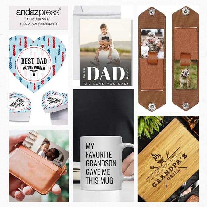 Andaz Press 11oz. Father's Day Coffee Mugs Gift, My Favorite Daughter Gave Me This Mug, 1-Pack Girl Dad Mug Dad Mugs Coffee Mugs For Dads