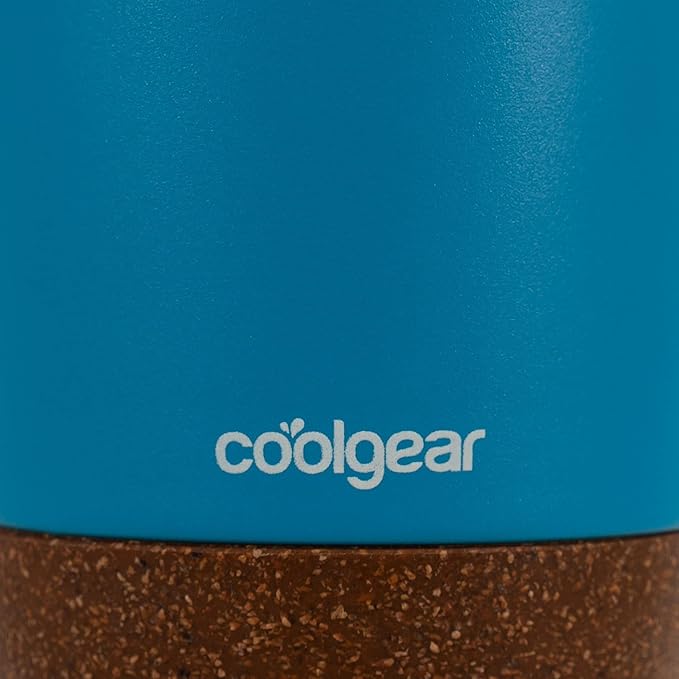 COOL GEAR American Designed, Stainless Steel, Dishwasher Safe, Copper Lined BPA Free Lid Tumbler, 2 Pack - 16 oz - Chrome