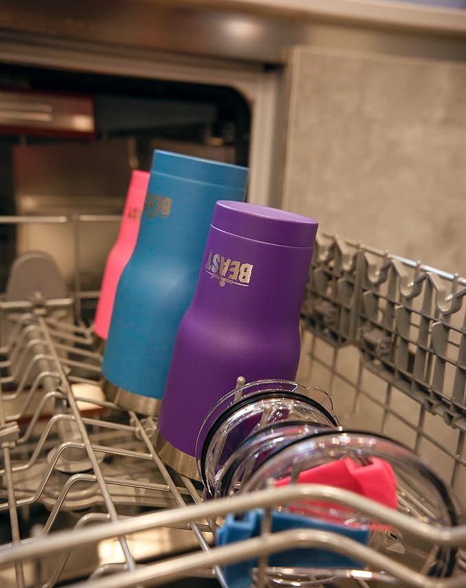 Beast 30 oz Tumbler Stainless Steel Vacuum Insulated Coffee Ice Cup Double Wall Travel Flask (Stormy Sky Blue)