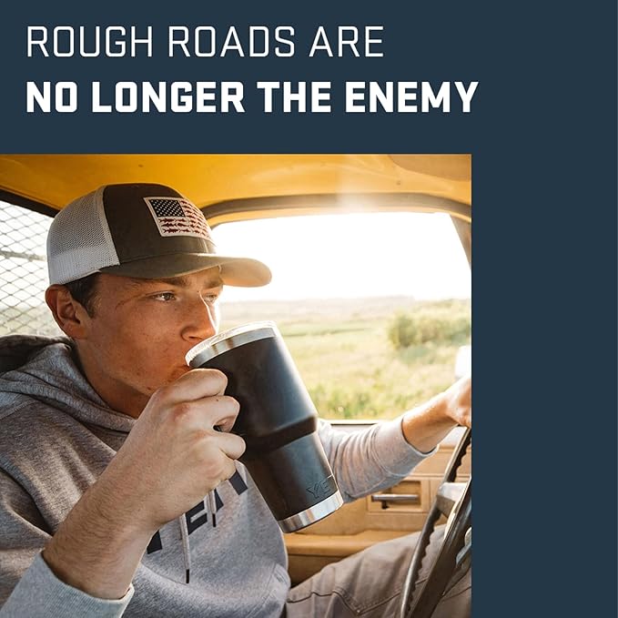 YETI Rambler 30 oz Travel Mug, Stainless Steel, Vacuum Insulated with Stronghold Lid