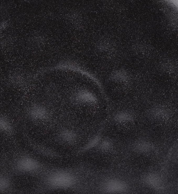 Organic Stoneware Sky Star 16pc Dinner Set Reactive Glaze, Black