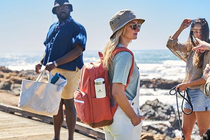 Stanley AeroLight Transit Bottle 20 oz | Locking Drink Through Lid | Leak Resistant Water Bottle or Coffee Travel Mug | Lightweight Insulated Stainless Steel | BPA-Free | Navy