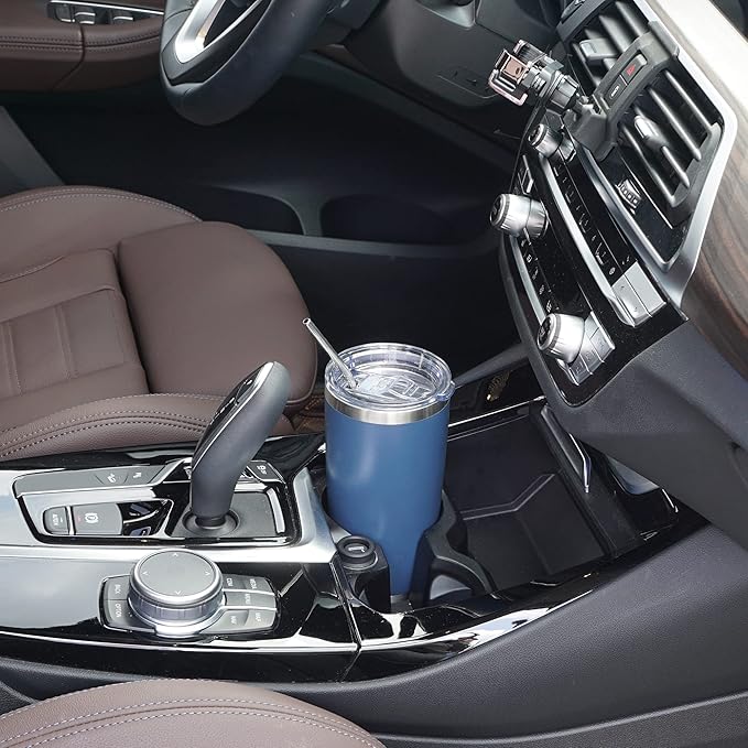 WETOWETO 20oz Tumbler, Stainless Steel Vacuum Insulated Coffee Travel Mug, Double Wall Powder Coated Insulated Coffee Mug Travel Mug with Lid Thermal Cup for Outdoor, Navy Blue, 6 Pack