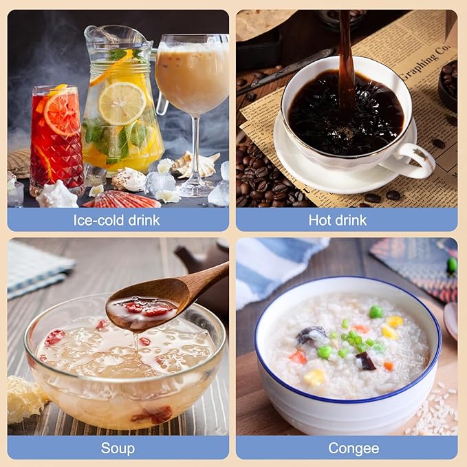 28oz Soup Thermos, Stainless Steel Thermos for Hot Food, Wide Mouth Food Thermos Jar, Insulated Lunch Container Leak Proof Vacuum Thermal Flask (blue)