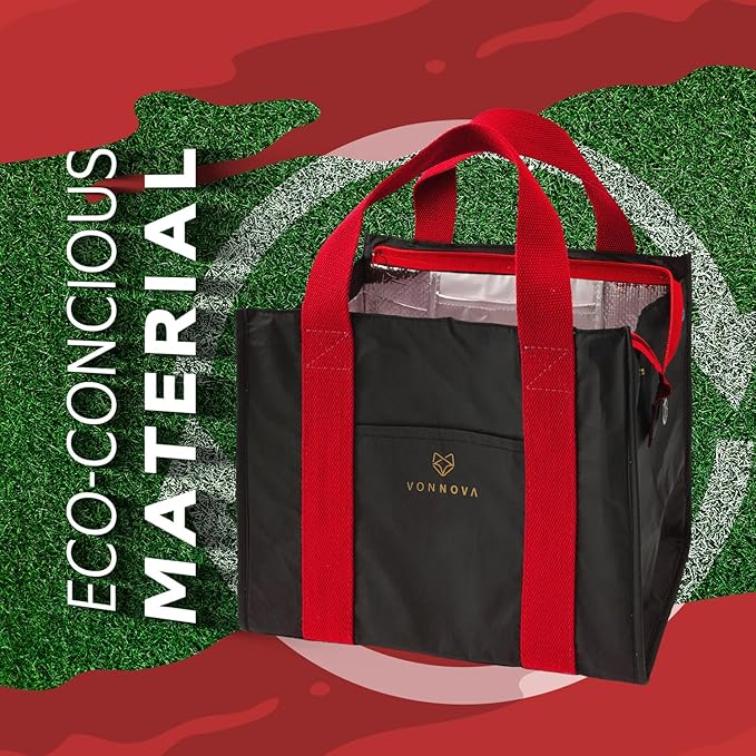 VonNova Women’s Insulated Lunch Bag – Cute Large 7L Lunch Tote for Office – Durable Small Lunch Box for Women with Premium Cooler Insulation – Stylish Lunchbox for Adults, Nurses & Teachers