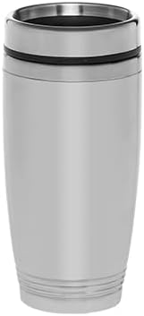 DISCOUNT PROMOS Stainless Steel Tumblers 16 oz. Set of 6, Bulk Pack - Perfect for Coffee, Soda, Other Hot & Cold Beverages - Silver