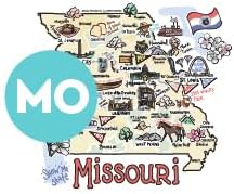 Swig Life 40oz Mega Mug, 40oz Tumbler with Handle and Straw, Extra Large Insulated Tumblers, Cup Holder Friendly Travel Mug (Missouri)