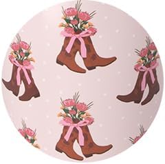 Swig Life 22oz Travel Mug, Insulated Tumbler with Handle and Lid, Travel Coffee Mug, Cup Holder Friendly, Stainless Steel 22 oz Tumbler, Reusable Insulated with Lid (Cowgirl Coquette)