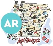 Swig Life 22oz Travel Mug, Insulated Tumbler with Handle and Lid, Travel Coffee Mug, Cup Holder Friendly, Stainless Steel 22 oz Tumbler, Reusable Insulated with Lid (Arkansas)