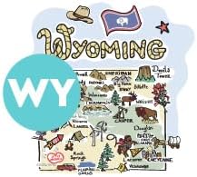 Swig Life 40oz Mega Mug, 40oz Tumbler with Handle and Straw, Extra Large Insulated Tumblers, Cup Holder Friendly Travel Mug (Wyoming)