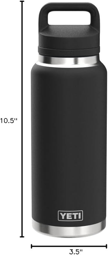 YETI Rambler 26 oz Bottle, Vacuum Insulated, Leakproof, Stainless Steel with Chug Cap