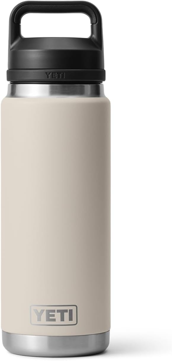YETI Rambler 26 oz Bottle, Vacuum Insulated, Leakproof, Stainless Steel with Chug Cap