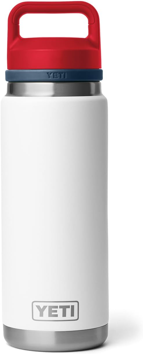 YETI Rambler 26 oz Bottle, Vacuum Insulated, Leakproof, Stainless Steel with Chug Cap