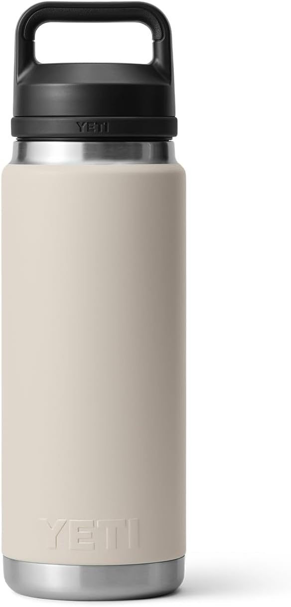 YETI Rambler 26 oz Bottle, Vacuum Insulated, Leakproof, Stainless Steel with Chug Cap
