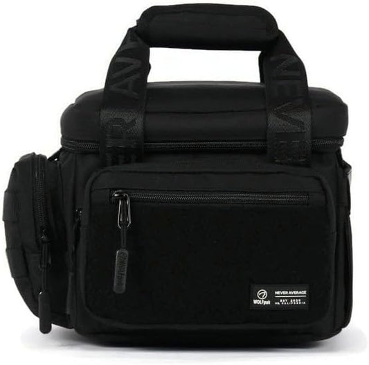 WOLFpak 9L Alpha Black Mini Tactical Lunch Box