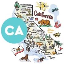 Swig Life 40oz Mega Mug, 40oz Tumbler with Handle and Straw, Extra Large Insulated Tumblers, Cup Holder Friendly Travel Mug (California)