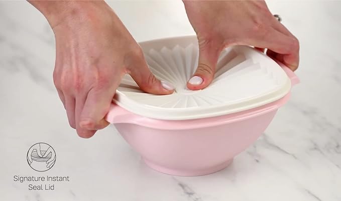 Tupperware Heritage Collection 36 Piece Food Storage Container Set in Vintage Colors- Dishwasher Safe & BPA Free - (18 containers + 18 lids)