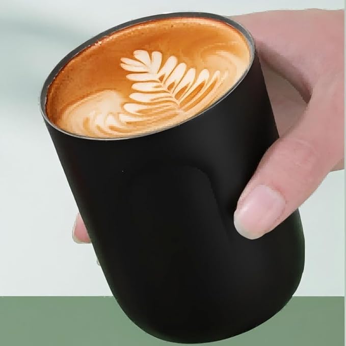 Stainless Steel Coffee cup Travel Mug Double Wall Vacuum cup Reusable Tumbler Cup for car Thermos with Lid for Keep Hot/Ice Coffee (Black)