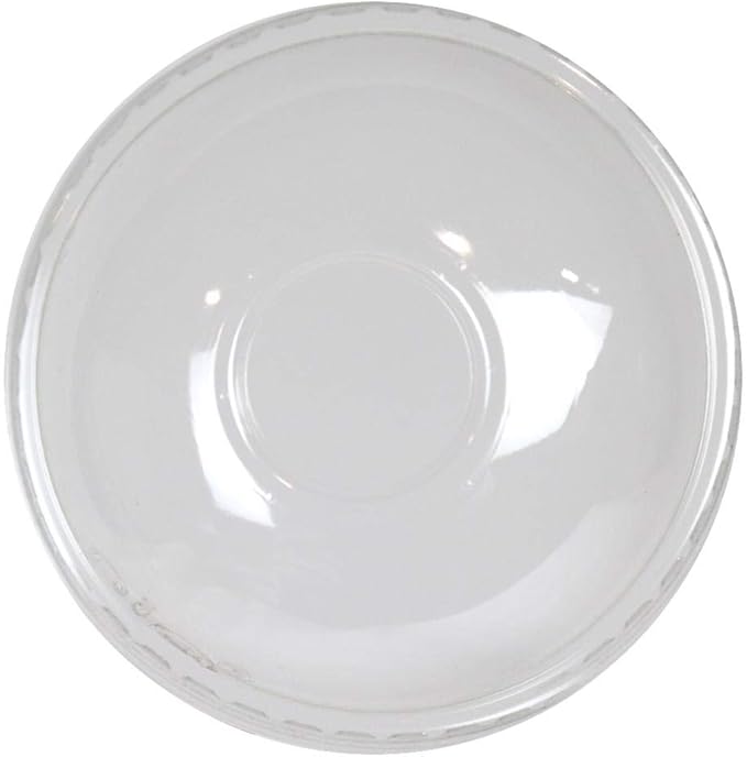 1000-Count 3 oz Plastic Dome Lids Clear Color | Fits Perfectly on 3 oz Cups for Takeout and Desserts | Frozen Dessert Supplies