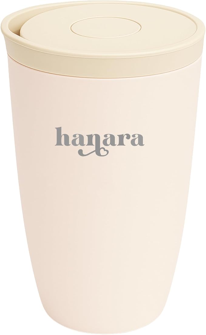 12 oz Push Button Lid Stainless Steel Travel Mug | Double Wall Insulated, Leak-Proof | Keeps Drinks Hot for 6hrs & Cold for 12hrs | Dishwasher Safe | Perfect for Coffee, Tea & More (Rose Quartz Pink)