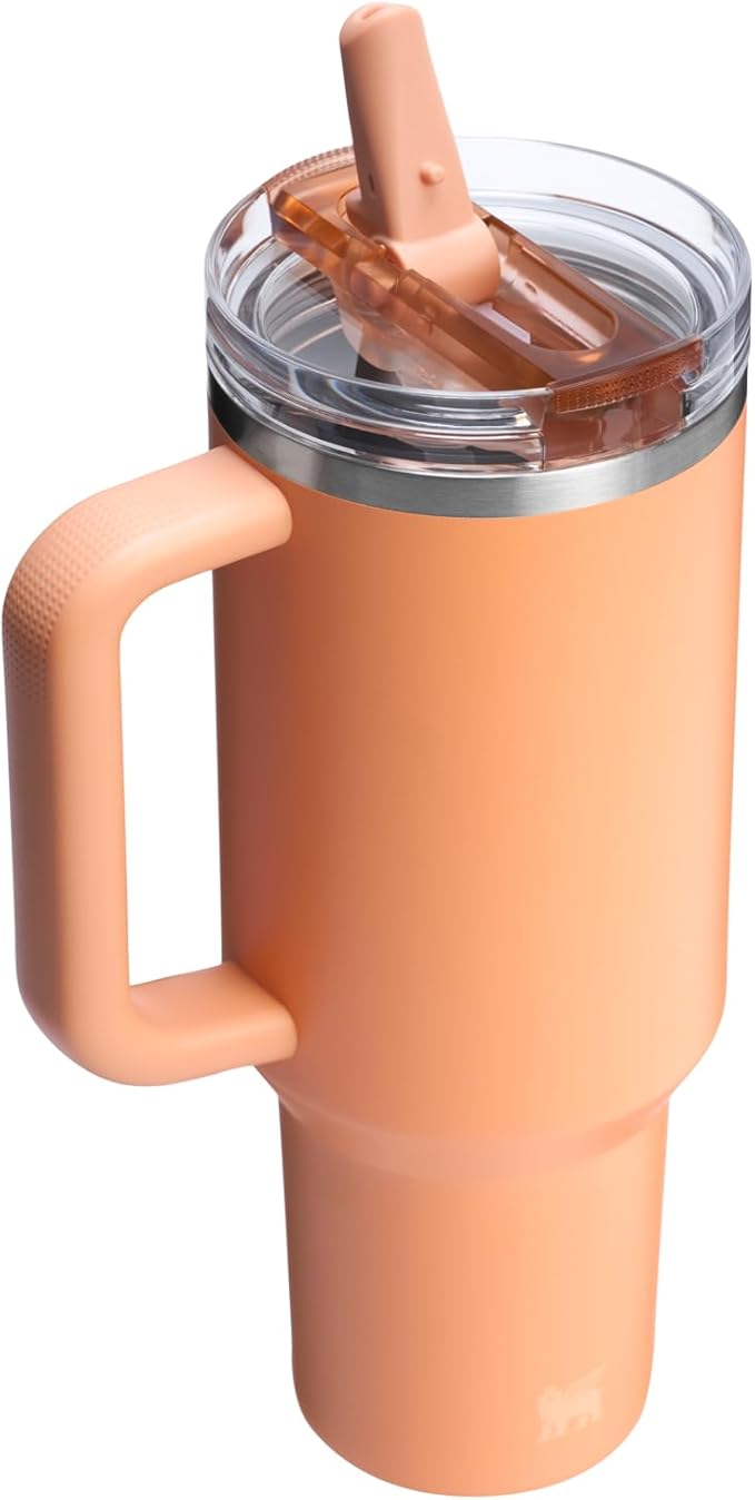 STANLEY Quencher ProTour Flip Straw Tumbler with Leakproof Lid | Built-In Straw & Handle | Cupholder Compatible for Travel | Insulated Stainless Steel Cup | BPA-Free