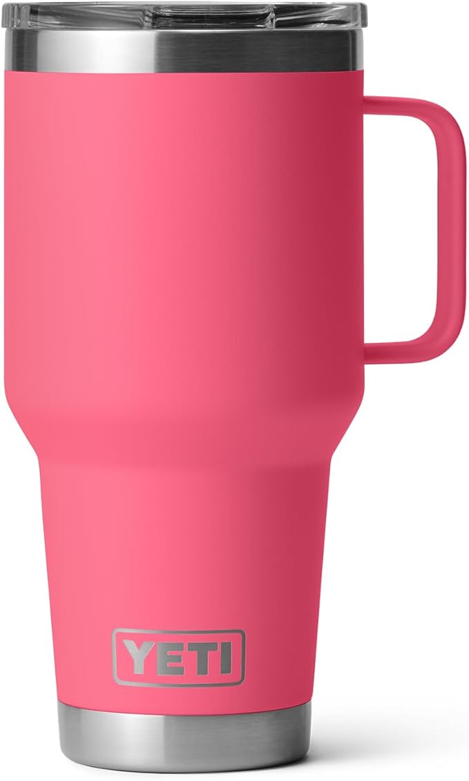YETI Rambler 30 oz Travel Mug, Stainless Steel, Vacuum Insulated with Stronghold Lid