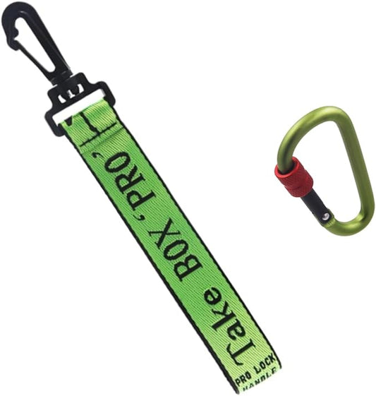 Protein Powder Container Funnel Carabiner&Carrying Lanyard