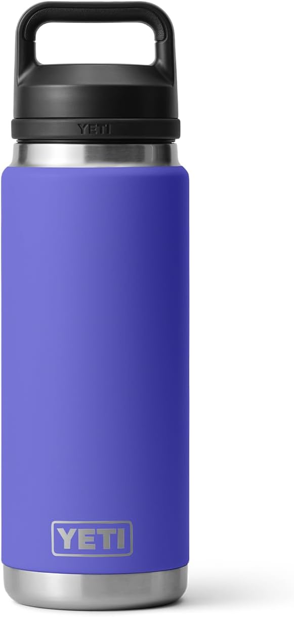 YETI Rambler 26 oz Bottle, Vacuum Insulated, Leakproof, Stainless Steel with Chug Cap