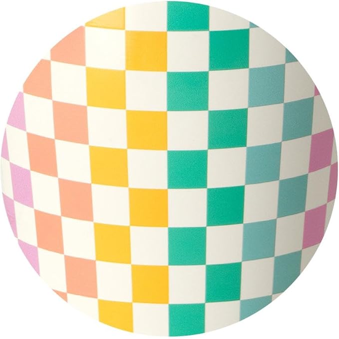 Swig Life 18oz Travel Mug, Insulated Tumbler with Handle and Lid, Cup Holder Friendly, Dishwasher Safe, Stainless Steel, Checkered Tumbler with Handle (Check Mate)