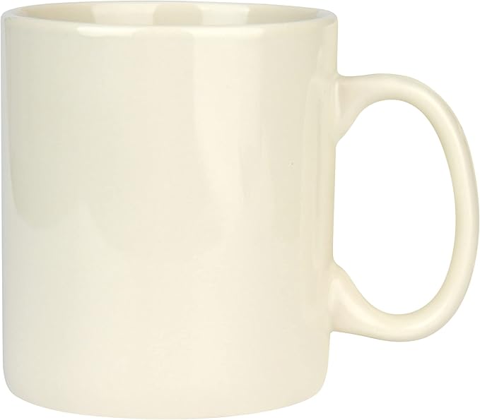 29oz Extra Large Ceramic Coffee Mug with Handle for Office and Home (29ozCream)