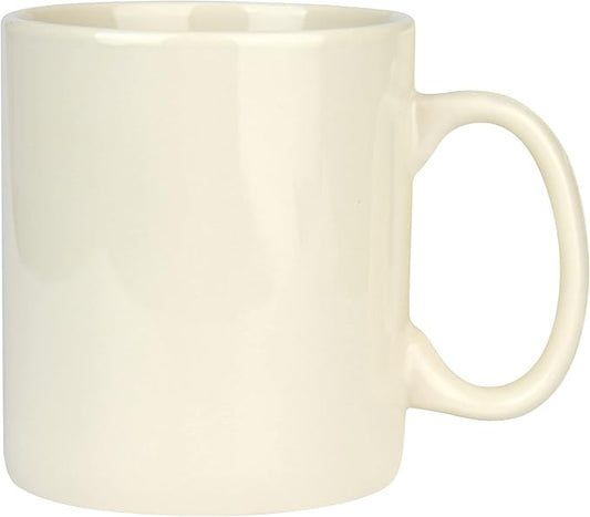 29oz Extra Large Ceramic Coffee Mug with Handle for Office and Home (29ozCream)