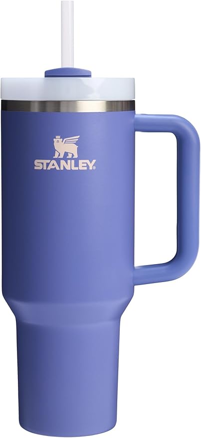 STANLEY Quencher H2.0 Tumbler with Handle and Straw 40 oz | Flowstate 3-Position Lid | Cup Holder Compatible for Travel | Insulated Stainless Steel Cup | BPA-Free | Exclusive Lupine