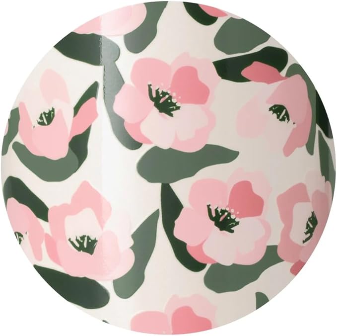 Swig Life 22oz Travel Mug, Insulated Tumbler with Handle and Lid, Travel Coffee Mug, Cup Holder Friendly, Stainless Steel 22 oz Tumbler, Reusable Insulated with Lid (Sweet Pea)