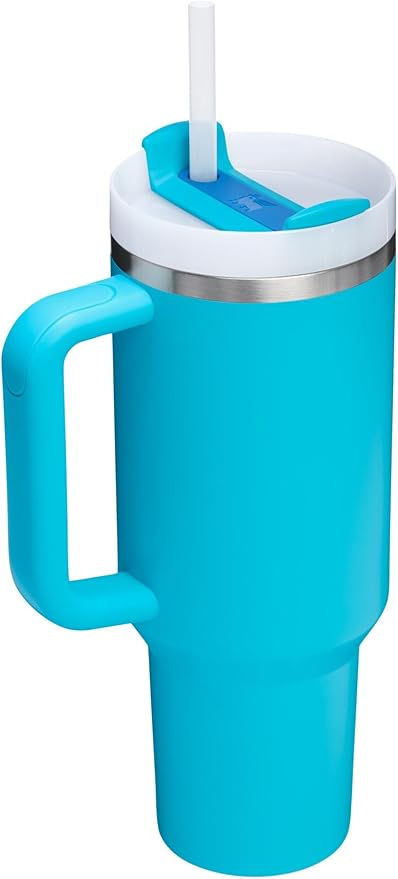 Stanley Quencher H2.0 Tumbler with Handle and Straw 40 oz | Flowstate 3-Position Lid | Cup Holder Compatible for Travel | Insulated Stainless Steel Cup | BPA-Free | Splash