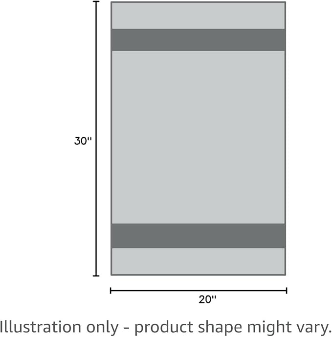 Urban Villa Kitchen Towels Green/White Set of 3 Terry Kitchen Towels 100% Cotton Ultra Soft Size 20X30 Inches Highly Absorbent Over Sized KitchenTowels with Hanging Loop KitchenTowels