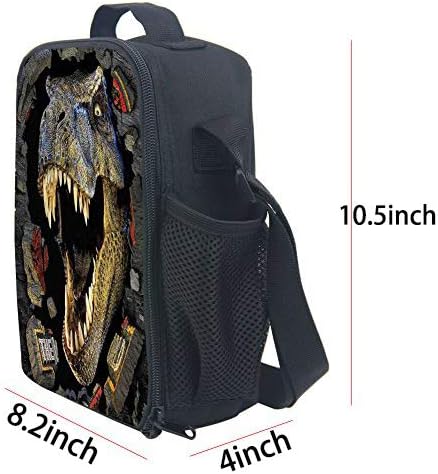 CAIWEI 3D Animal Dinosaur Insulated Lunch Box Cooler Bag