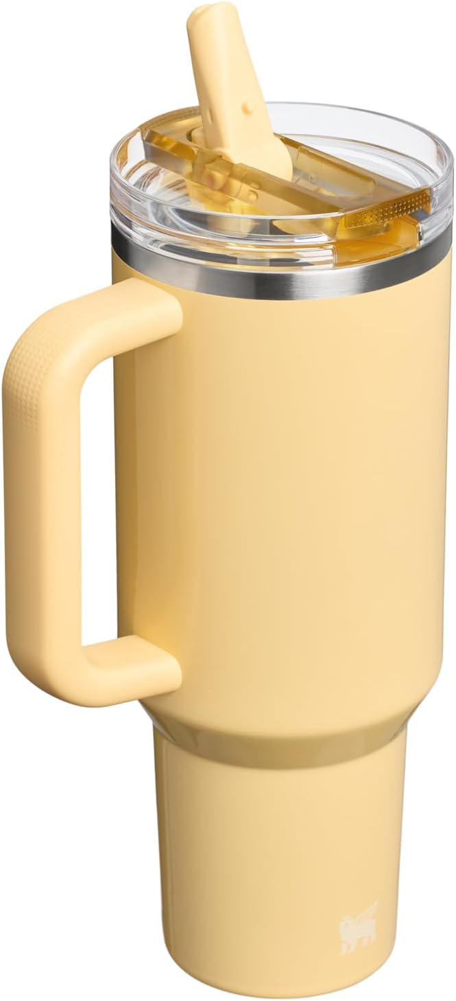 STANLEY Quencher ProTour Flip Straw Tumbler with Leakproof Lid | Built-In Straw & Handle | Cupholder Compatible for Travel | Insulated Stainless Steel Cup | BPA-Free