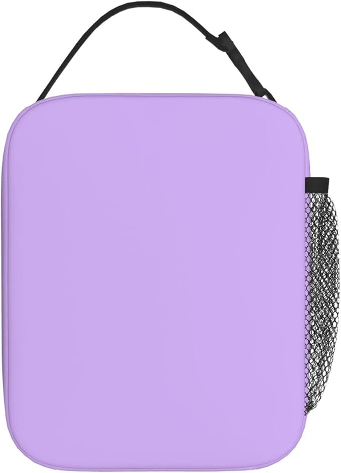 Reusable Purple Lunch Box for Adult Women Men Insulated Purple Lunch Bag for Teens Picnic Boating Beach Fishing Work