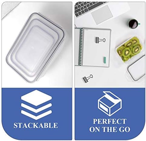 28 Pieces Food Storage Containers with Lids EXTRA LARGE Freezer Containers for Food BPA-Free Meat Fruit Vegetables Plastic Containers with lids Storage Airtight Leak-Proof Food Boxes for Kitchen