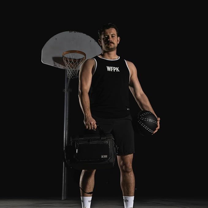 WOLFpak 20L Mini Tactical Lunch Box Cooler Bag - Water-Resistant 1000D Fabric, Insulated, Multiple Pockets, MOLLE & Patch Panel, Ideal for Work, Gym, Hiking (Black Phantom)