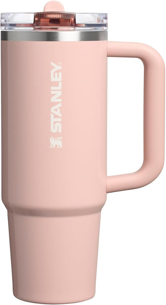 STANLEY Quencher ProTour Flip Straw Tumbler with Leakproof Lid | Built-In Straw & Handle | Cupholder Compatible for Travel | Insulated Stainless Steel Cup | BPA-Free