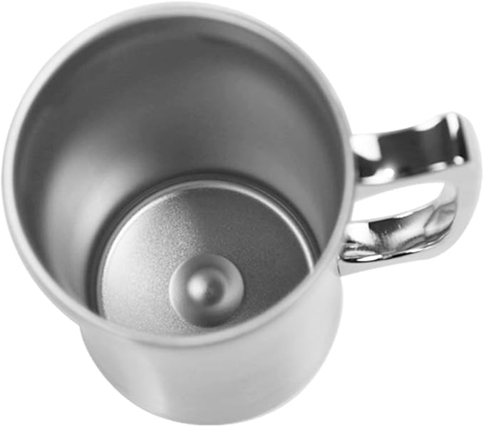 Stainless Steel Double Walled Mugs 20 oz Metal Coffee & Tea &Wine Cup Mug Insulated Cups with Handles Keep Drinks Cold or Hot Longer