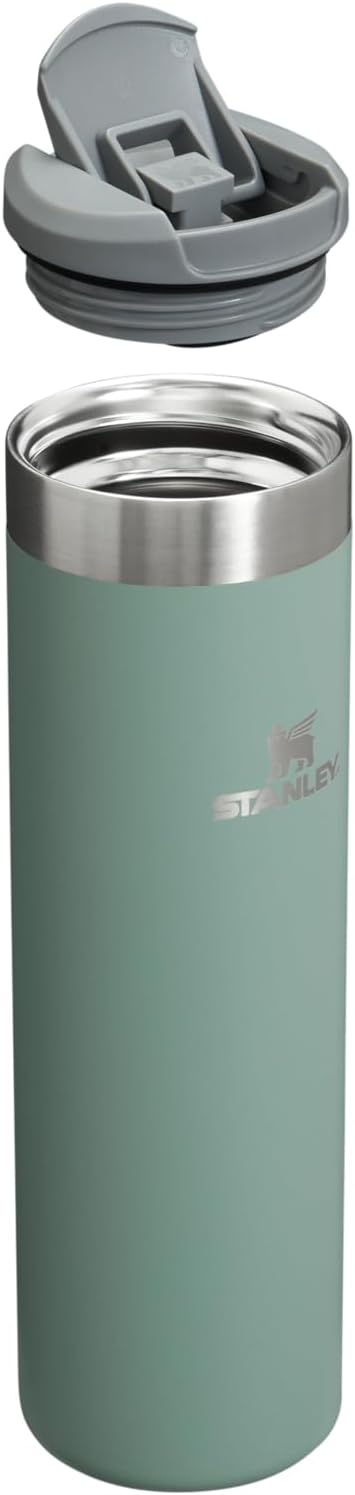 Stanley AeroLight Transit Bottle 20 oz | Locking Drink Through Lid | Leak Resistant Water Bottle or Coffee Travel Mug | Lightweight Insulated Stainless Steel | BPA-Free | Shale
