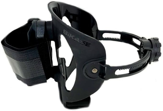 ABC by BiKASE - Any Bottle Cage, Bike Water Bottle Holder - Fits Any Bottle, Container, Speaker, Bicycle Bottle Holder for Frame or Handlebar