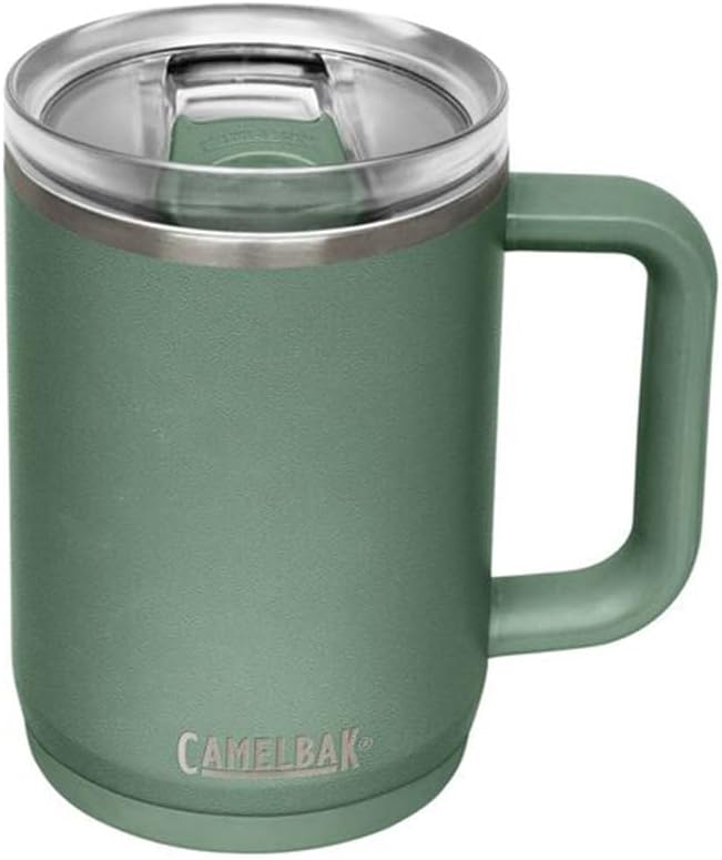 CamelBak Thrive Drinkware Insulated Stainless Steel Mug Moss, 16oz
