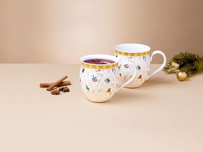 Villeroy & Boch Delight Breakfast 2 Anniversary Edition Set 6 Pieces, 6tlg, White