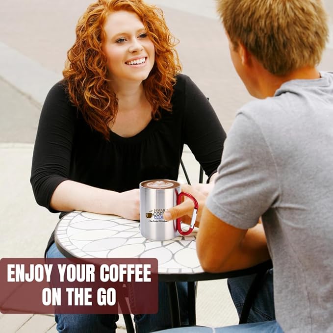 8 Oz Double-Walled 304 Stainless Steel Coffee Cup – Small, Lightweight, Insulated Camping Mug for Hiking, Backpacking, Travel, Outdoor Adventures, Office & Dishwasher-Safe